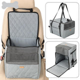 3-in-1 Pet Dog Cat Puppy Travel Carrier Seat Cover Pad Travel Hammock Waterproof