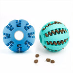 Interactive Dog Ball Toys for Aggressive Chewers Pet Molar Bite Toys Multifunction Ball for Dogs and Puppies