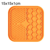 Pet Lick Pad Slower Feeder Pad Cats Dog Mat Feeding Cats Dogs Licking Mat Pet Bathing Distraction Pads Silicone Food Dispenser