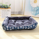 BOUSACC Soft Bed Fun Prints for Dogs, Cats, Puppies for all sizes. Various colors offered.