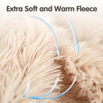 Fluffy Plush Sherpa Blanket for Dogs Cats Pets Blanket. Machine Washable. Various Colors and  Sizes.