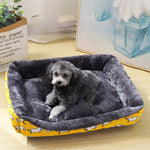 BOUSACC Soft Bed Fun Prints for Dogs, Cats, Puppies for all sizes. Various colors offered.