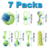 MICROPLUSH 12Pcs Dog Chew Rope Toys for Dogs Puppies Teeth Cleaning
Various Sizes