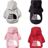 Casual Dog Face Hoodie Sweater Fashionable Autumn and Winter Pet Clothing for Big and Small Dogs      Dog ﻿Clothes Jacket