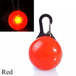 LED Cat Dog Pet Flashing Safety Pendant for Collar.  Multiple Colors.