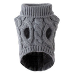 Winter Warm Knitted Pet Dog Sweater Autumn Winter Pet Clothing Costume Jumper Comfortable Dog Sweater. Various Colors Available.