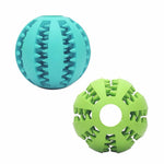 Interactive Dog Ball Toys for Aggressive Chewers Pet Molar Bite Toys Multifunction Ball for Dogs and Puppies