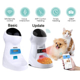 Iseebiz 3L Automatic Pet Feeder With Voice Record 4 Feeds per Day