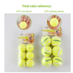 All for Paws Dog Tennis Balls for Dogs, Puppies Great for Mini Ball Launcher, 6 Pack 2 Inch Tennis Balls