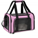 Airline Approved Pet Carrier Bag  For Dogs and Cats With Mesh  Windows