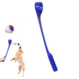 Dog Toy Throwing Stick with Ball