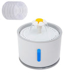 Automatic  Cat and Small Dog 2.4L Water Fountain with LED Lighting and Filter