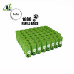 PET N PET ECO Dog Poop Bags Supplies Earth-Friendly 1080 Counts Large Waste 60 Rolls