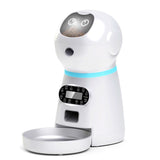 Automatic Timed  3.5L Capacity Cat and Dog Feeder with Voice Recorder and Stainless Steel Bowl