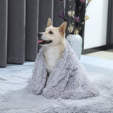 Fluffy Plush Sherpa Blanket for Dogs Cats Pets Blanket. Machine Washable. Various Colors and  Sizes.