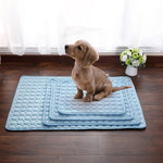 Cooling Summer Pad Mat for Dogs Cats Pets Various Colors and Sizes. Machine Washable.