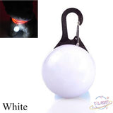 LED Cat Dog Pet Flashing Safety Pendant for Collar.  Multiple Colors.