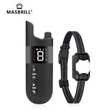 MASBRILL 2625 FT. Control Range Electric Dog Puppy Training Collar. Various Functions, Vibration Sound and Shock