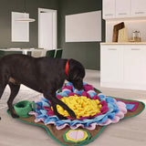 Snuffle Mat Sniffing for Dog Food Interactive Training Puzzle. Machine Washable.