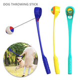 Dog Toy Throwing Stick with Ball