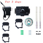 Electric Buried Containment Fence for Dogs Pet Puppy with Waterproof Electronic Collar. Up to 3 Collars Available.