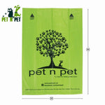 PET N PET ECO Dog Poop Bags Supplies Earth-Friendly 1080 Counts Large Waste 60 Rolls