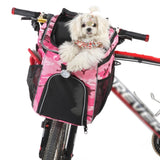 Pet Bicycle Backpack Bag for  Puppy Dog Cat Foldable Travel Bike Seat For Hiking    Cycling Basket