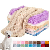 Fluffy Plush Sherpa Blanket for Dogs Cats Pets Blanket. Machine Washable. Various Colors and  Sizes.