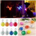 Hot LED Flashing/Non-Flashing Dog Cat Puppy Pet Glowing Safety Pendant