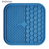 Pet Lick Pad Slower Feeder Pad Cats Dog Mat Feeding Cats Dogs Licking Mat Pet Bathing Distraction Pads Silicone Food Dispenser