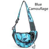 Pet Puppy Cat Shoulder Sling Mesh Carrier Bag  Oxford Single Comfort Sling Handbag Tote Pouch