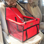 Dog Cat Car Booster Seat Travel Carrier, Waterproof  Breathable Folding Soft  Travel Bags