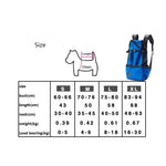 Breathable Pet Dog Carrier Backpack Bag for Large Dogs Adjustable Big Dog Travel Bag Pet Products (66lbs. Maximum)