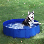 Foldable Pet Swimming Pool Portable Outdoor Pet Bathing Tub  & Cooling Kiddie Pool