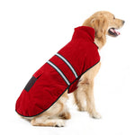 Large Dog Raincoat Jacket Vest   Outdoor Coat Apparel Clothes