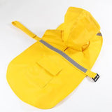 Reflective Tape Small to Large Dog Raincoat  Pet Coat Pets Clothes Dog Raincoat  Puppy Raincoat  XS-XXXL