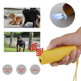 Pet Dog Repeller Anti Barking Stop Bark Training Device Trainer LED Ultrasonic 3 in 1 Anti Barking Ultrasonic Without 9V Battery