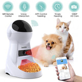 Iseebiz 3L Automatic Pet Feeder With Voice Record 4 Feeds per Day