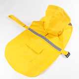 Reflective Tape Small to Large Dog Raincoat  Pet Coat Pets Clothes Dog Raincoat  Puppy Raincoat  XS-XXXL