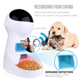 Iseebiz 3L Automatic Pet Feeder With Voice Record 4 Feeds per Day