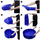 Foldable Pet Swimming Pool Portable Outdoor Pet Bathing Tub  & Cooling Kiddie Pool