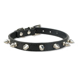 Spike Studded Leather Collars for Cool Cats and Dogs