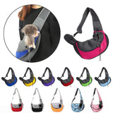 Pet Puppy Cat Shoulder Sling Mesh Carrier Bag  Oxford Single Comfort Sling Handbag Tote Pouch