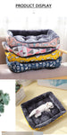 BOUSACC Soft Bed Fun Prints for Dogs, Cats, Puppies for all sizes. Various colors offered.