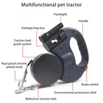 360 Degree Double Head Retractable Dog Puppy Leash For 2 Dogs.  Various Colors.