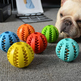 Interactive Dog Ball Toys for Aggressive Chewers Pet Molar Bite Toys Multifunction Ball for Dogs and Puppies