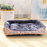 BOUSACC Soft Bed Fun Prints for Dogs, Cats, Puppies for all sizes. Various colors offered.