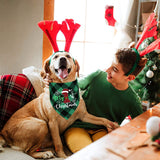 2 Piece Christmas Holiday Bandanas For Small and Medium-sized Dogs Cats Pets
Also, MY FIRST CHRISTMAS is available