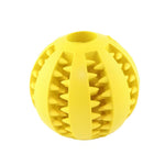 Interactive Dog Ball Toys for Aggressive Chewers Pet Molar Bite Toys Multifunction Ball for Dogs and Puppies