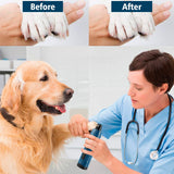 Rechargeable Dog Nail Trimmer with 2 Speeds